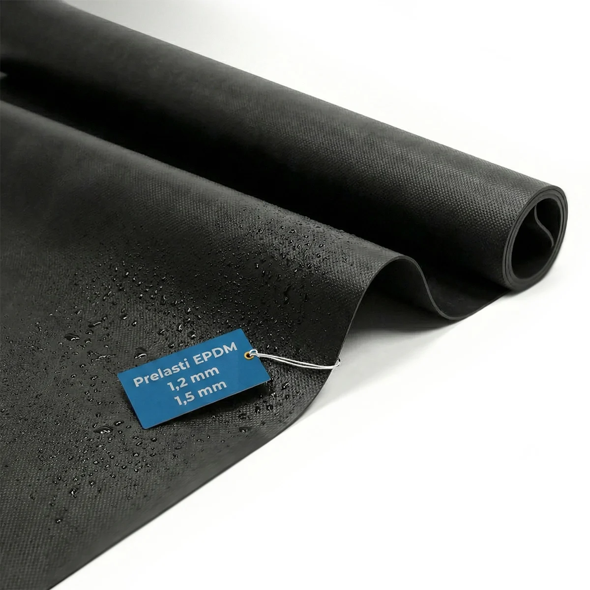 Membrană EPDM Prelasti S 1.2mm și 1.5mm pentru hidroizolații acoperișuri terasă și verzi
